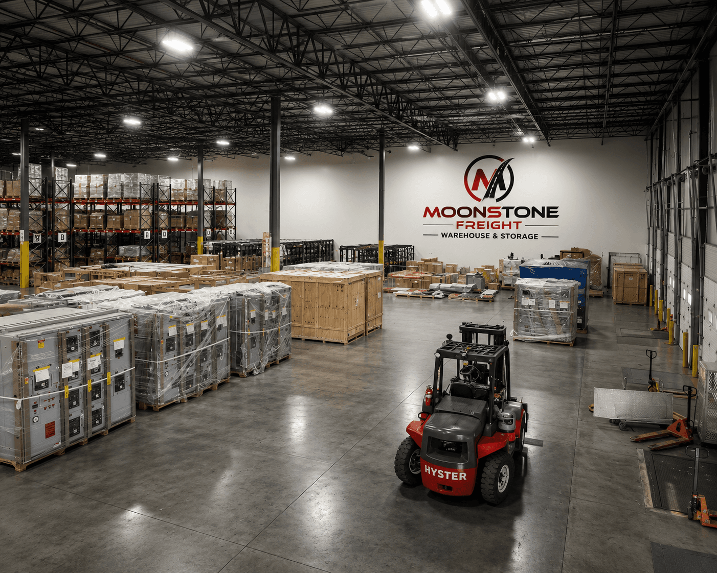 Moonstone Freight warehouse storage facility